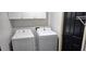 Laundry room with modern washing machines at 1408 E Normandy Blvd, Deltona, FL 32725