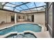 This screened-in pool provides a relaxing and fun place to cool off from the summer heat at 1933 Oak Estates Dr, Orange City, FL 32763