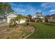 Beautiful one-story home featuring mature landscaping, a well-kept lawn, and an attached garage at 219 Lynnhurst Dr, Ormond Beach, FL 32176