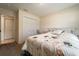 Comfortable bedroom with closet and carpet flooring at 2309 6Th Ave, Deland, FL 32724