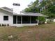 Enclosed screened porch offering a relaxing space overlooking the yard, an extension of the home at 26225 Troon Ave, Mount Plymouth, FL 32776