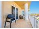 Relax on your private balcony with beautiful views of the ocean at 2855 S Atlantic Ave # 303, Daytona Beach Shores, FL 32118