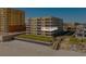 Beautiful condominium building with lush landscaping and beach access at 2855 S Atlantic Ave # 303, Daytona Beach Shores, FL 32118