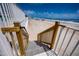 Convenient beach access stairs leading down to the sandy beach and ocean at 2900 N Atlantic Ave # 2003, Daytona Beach, FL 32118