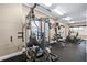 Community fitness center features various machines and television at 3799 S Atlantic Ave # 601, Daytona Beach, FL 32118