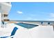 Backyard pool with ocean views and outdoor seating, perfect for entertaining at 4363 S Atlantic Ave, Ponce Inlet, FL 32127
