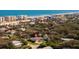 Lovely aerial view of the neighborhood that is close to the beach at 4745 Dixie Dr, Ponce Inlet, FL 32127