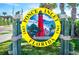 Charming sign featuring Ponce Inlet, a lighthouse, and tropical foliage at 4745 Dixie Dr, Ponce Inlet, FL 32127