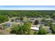 Aerial view of a residential neighborhood with mature landscaping, single Gathering homes and convenient access to nearby amenities at 4836 Ne 26Th Ter, Ocala, FL 34479