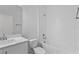Stylish bathroom with white subway tiles, modern fixtures, and a clean, bright aesthetic at 810 W 24Th St, Sanford, FL 32771