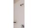 Clean shower with white subway tile, a shower head, and built-in niche at 999 Trumbull St, Deltona, FL 32725