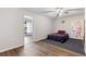 Spacious bedroom with hardwood floors and lots of natural light at 1560 S Pearl St, Deland, FL 32720