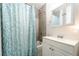 Bathroom featuring vanity, tub and tiled shower at 1160 Fountainhead Dr, Deltona, FL 32725