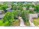Expansive aerial shot of property, highlighting lush greenery and neighborhood charm at 1206 Parkside Dr, Ormond Beach, FL 32174