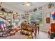 Unique room with interesting decor, desk, and large window overlooking the outdoors at 1550 11Th Ave, Deland, FL 32724