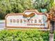 Edgewater Condominiums entrance sign with lush landscaping at 168 Perimeter Ct # 5B, Deltona, FL 32725