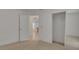 Bedroom with carpet, closet and doorway leading to other rooms at 1925 Hamilton Ave, Orange City, FL 32763