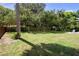 Expansive backyard features a lush lawn, providing an open and versatile outdoor space for various activities at 219 Brevity Ln, Deland, FL 32724