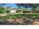 This serene backyard setting offers a peaceful outdoor space, perfect for relaxation and entertaining guests at 219 Brevity Ln, Deland, FL 32724