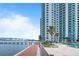 Waterfront condo building with pool, dock, and walkways, offers luxury waterfront living at 241 Riverside Dr # 1909, Daytona Beach, FL 32117