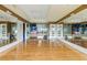 Bright yoga room with hardwood floors, mirrors and fitness balls at 241 Riverside Dr # 304, Daytona Beach, FL 32117