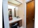Small vanity area with plenty of counter space at 291 Sagewood Dr, Port Orange, FL 32127
