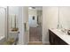 Clean bathroom with vanity and open view at 319 E Victoria Trails Blvd, Deland, FL 32724