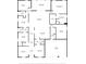 Detailed floor plan showcasing the layout of this spacious home at 319 E Victoria Trails Blvd, Deland, FL 32724