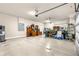 Spacious garage providing ample storage and parking at 341 Chelsea Place Ave, Ormond Beach, FL 32174