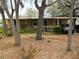 Charming single-story home with mature trees and landscaping, offering a serene and inviting curb appeal at 34416 Oak Ave, Leesburg, FL 34788