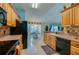 Eat-in kitchen with stainless steel appliances and sunlit eating area at 4029 N Waterbridge Cir, Port Orange, FL 32129