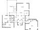 Detailed floor plan showcasing the layout, dimensions, including primary bedroom, living room, kitchen, dining area, and screened porch at 411 Columbus Ave, Orange City, FL 32763