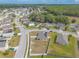 Overhead aerial shot offering a view of well-spaced homes in a peaceful community setting at 4273 Ne 29Th Pl, Ocala, FL 34470