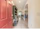 Welcoming entryway with tiled flooring, arched doorways, and stylish furniture at 4273 Ne 29Th Pl, Ocala, FL 34470