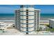 Beautiful oceanfront condo building featuring private balconies and luxurious amenities at 5207 S Atlantic Ave # 723, New Smyrna Beach, FL 32169