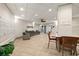 Community lobby with sofas, tables, and mailboxes on the left side at 5207 S Atlantic Ave # 723, New Smyrna Beach, FL 32169