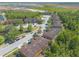 Aerial view of residences in a community with mature trees and landscaping at 6078 Tivoli Gardens Blvd, Orlando, FL 32829