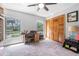 Bedroom featuring bright windows, desk and closet at 6247 Palomino Cir, Port Orange, FL 32127