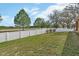 Fenced backyard providing privacy and security at 859 Oak Hollow Loop, Deland, FL 32724