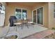 Covered patio with outdoor furniture and a grill at 859 Oak Hollow Loop, Deland, FL 32724