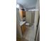 A bathroom featuring a vanity, toilet, shower, and tiled floors at 913 Lake Lindley N Dr, Deland, FL 32724