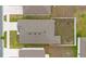 Aerial view of the roof of the home and backyard at 9392 Revere Ave, Leesburg, FL 34788