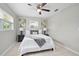 Cozy bedroom featuring a comfortable bed, nightstands with lamps, and soothing decor for relaxation at 1044 Deltona Blvd, Deltona, FL 32725