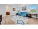 Cozy living room with natural light, and stylish decor, perfect for relaxation at 1855 Cattle Creek Ln, Port Orange, FL 32128