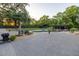 Backyard features a pool, covered patio and room for outdoor entertaining at 1899 W Beresford Ave, Deland, FL 32720