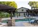 Beautiful pool and landscaped patio area, ideal for relaxing and entertaining guests at 1899 W Beresford Ave, Deland, FL 32720
