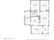Detailed floor plan showcasing the layout of the home at 211 S Delaware Ave, Deland, FL 32720