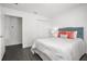 Bright bedroom with hardwood floors, a comfortable bed, and neutral colors for a calming atmosphere at 2145 8Th Ave, Deland, FL 32724