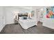 Inviting bedroom featuring modern decor, a bed, and an ensuite bathroom, offering relaxation and privacy at 2145 8Th Ave, Deland, FL 32724