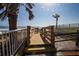 Beach access walkway, providing easy access to the sandy shores, close to 2573 Coral Way at 2573 W Coral Way, Daytona Beach, FL 32118
